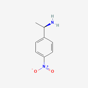 molecular formula C8H10N2O2 B1586016 (R)-1-(4-Nitrophenyl)ethanamine CAS No. 22038-87-5