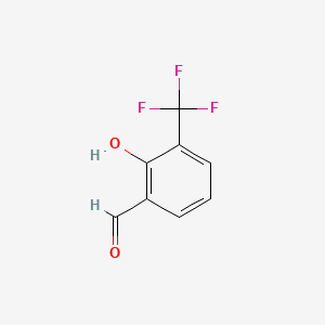 molecular formula C8H5F3O2 B1586021 2-Hydroxy-3-(trifluoromethyl)benzaldehyde CAS No. 336628-67-2