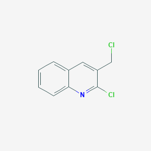 molecular formula C10H7Cl2N B1586034 2-Chloro-3-(chloromethyl)quinoline CAS No. 90097-52-2