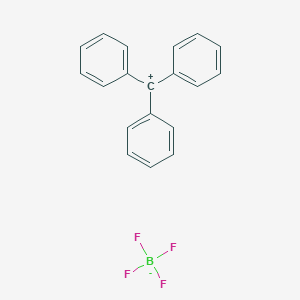 molecular formula C19H15BF4 B1586037 Triphenylcarbenium tetrafluoroborate CAS No. 341-02-6