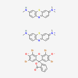 molecular formula C50H38Br4N6O5S2 B1586038 Azure B eosinate CAS No. 62298-42-4