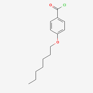 molecular formula C14H19ClO2 B1586041 4-Heptyloxybenzoyl chloride CAS No. 40782-54-5