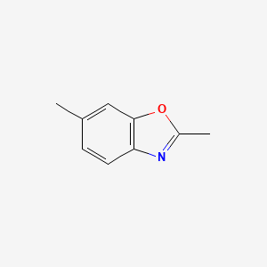 molecular formula C9H9NO B1586044 2,6-Dimethylbenzoxazole CAS No. 53012-61-6