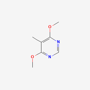 molecular formula C7H10N2O2 B1586052 4,6-Dimethoxy-5-methylpyrimidine CAS No. 13566-63-7