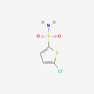 molecular formula C4H4ClNO2S2 B1586055 5-Chlorothiophene-2-sulfonamide CAS No. 53595-66-7