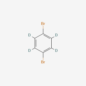 molecular formula C6H4Br2 B1586059 1,4-Dibromobenzene-d4 CAS No. 4165-56-4