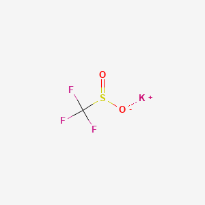 molecular formula CF3KO2S B1586060 Potassium trifluoromethanesulphinate CAS No. 41804-89-1