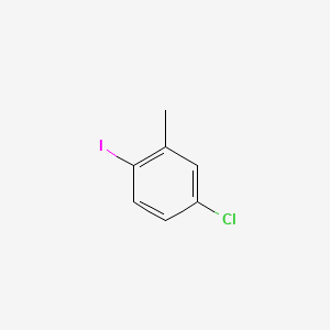 molecular formula C7H6ClI B1586068 5-氯-2-碘甲苯 CAS No. 23399-70-4