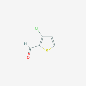 molecular formula C5H3ClOS B1586069 3-Chlorothiophene-2-carbaldehyde CAS No. 67482-48-8