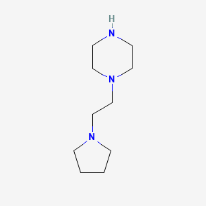 molecular formula C10H21N3 B1586076 1-(2-Pyrrolidin-1-ylethyl)piperazine CAS No. 22763-69-5