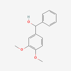 molecular formula C15H16O3 B1586083 3,4-Dimethoxybenzhydrol CAS No. 56139-08-3