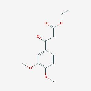 molecular formula C13H16O5 B1586084 Ethyl 3-(3,4-dimethoxyphenyl)-3-oxopropanoate CAS No. 4687-37-0