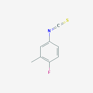 molecular formula C8H6FNS B1586085 4-氟-3-甲基苯基异硫氰酸酯 CAS No. 351003-66-2