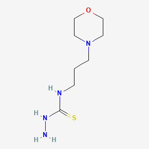 molecular formula C8H18N4OS B1586091 4-(3-吗啉丙基)-3-硫代氨基脲 CAS No. 32813-48-2