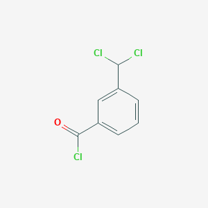 molecular formula C8H5Cl3O B1586108 3-(二氯甲基)苯甲酰氯 CAS No. 36747-51-0