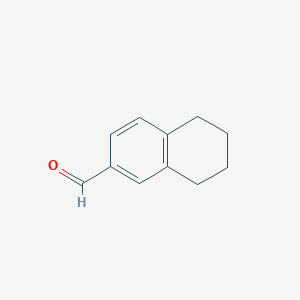 molecular formula C11H12O B1586111 5,6,7,8-Tetrahydronaphthalene-2-carbaldehyde CAS No. 51529-97-6
