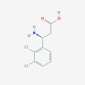 molecular formula C9H9Cl2NO2 B1586115 (R)-3-Amino-3-(2,3-dichlorophenyl)propanoic acid CAS No. 743416-09-3