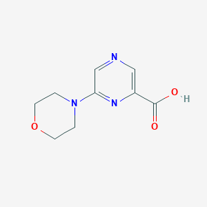 molecular formula C9H11N3O3 B1586117 6-morpholin-4-ylpyrazine-2-carboxylic Acid CAS No. 40262-73-5