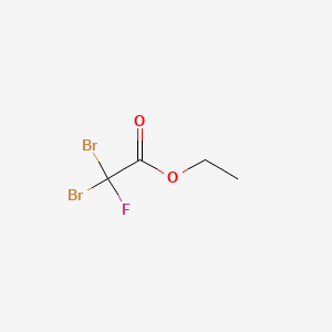 molecular formula C4H5Br2FO2 B1586138 Ethyl Dibromofluoroacetate CAS No. 565-53-7