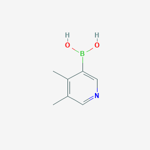 molecular formula C7H10BNO2 B1586140 4,5-Dimethylpyridine-3-boronic acid CAS No. 1001907-71-6