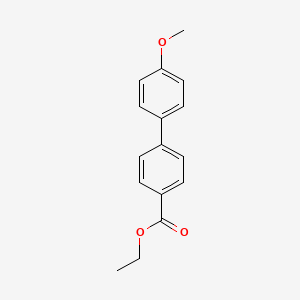 B1586145 Ethyl 4'-methoxy[1,1'-biphenyl]-4-carboxylate CAS No. 732-80-9