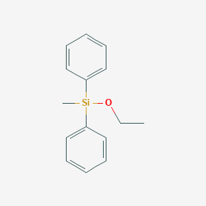 molecular formula C15H18OSi B158615 Ethoxy(methyl)diphenylsilane CAS No. 1825-59-8