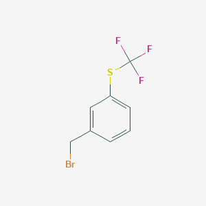 molecular formula C8H6BrF3S B1586151 3-(Trifluoromethylthio)benzyl bromide CAS No. 213203-84-0