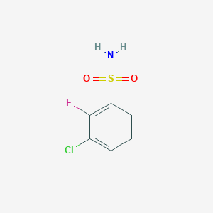 molecular formula C6H5ClFNO2S B1586153 3-Chloro-2-fluorobenzenesulfonamide CAS No. 351003-58-2