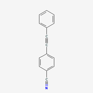 B1586158 4-(2-Phenyleth-1-ynyl)benzonitrile CAS No. 29822-79-5
