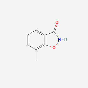 molecular formula C8H7NO2 B1586163 7-甲基苯并[d]异噁唑-3-醇 CAS No. 36238-83-2