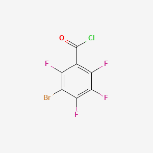 molecular formula C7BrClF4O B1586166 3-溴-2,4,5,6-四氟苯甲酰氯 CAS No. 292621-46-6