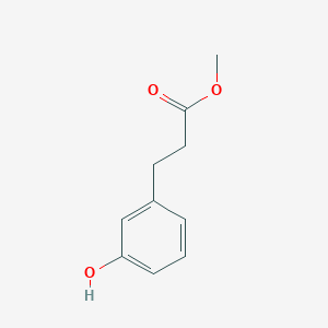 molecular formula C10H12O3 B1586191 Methyl 3-(3-hydroxyphenyl)propanoate CAS No. 61389-68-2