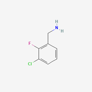 molecular formula C7H7ClFN B1586197 3-Chloro-2-fluorobenzylamine CAS No. 72235-55-3