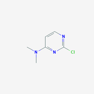 molecular formula C6H8ClN3 B015862 2-chloro-N,N-dimethylpyrimidin-4-amine CAS No. 31058-81-8