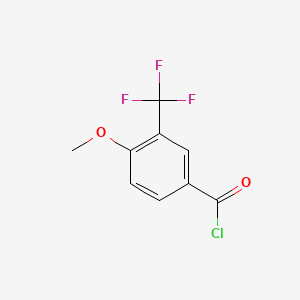 molecular formula C9H6ClF3O2 B1586206 4-甲氧基-3-(三氟甲基)苯甲酰氯 CAS No. 98187-18-9