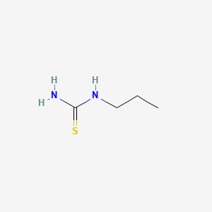 molecular formula C4H10N2S B1586209 Propylthiourea CAS No. 927-67-3