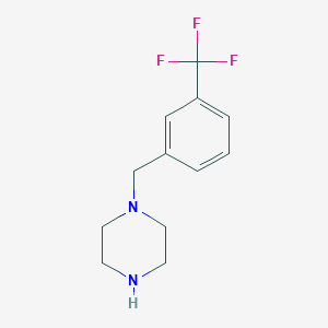 molecular formula C12H15F3N2 B1586213 1-[3-(Trifluoromethyl)benzyl]piperazine CAS No. 55513-16-1