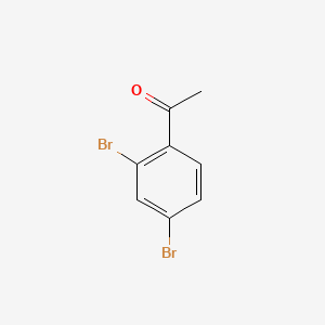 molecular formula C8H6Br2O B1586215 1-(2,4-二溴苯基)乙酮 CAS No. 33243-33-3