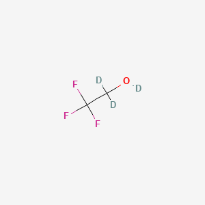 molecular formula C2H3F3O B1586222 (1,1-2H2)-2,2,2-Trifluoroetane-1-(2H)ol CAS No. 77253-67-9