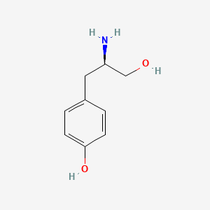 molecular formula C9H13NO2 B1586227 (R)-4-(2-Amino-3-hydroxypropyl)phenol CAS No. 58889-64-8