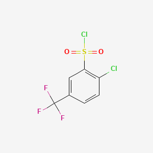 molecular formula C7H3Cl2F3O2S B1586229 2-chloro-5-(trifluoromethyl)benzenesulfonyl Chloride CAS No. 54090-08-3