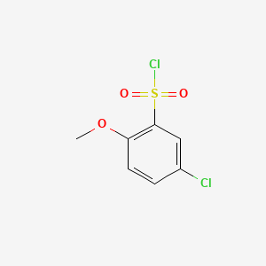 molecular formula C7H6Cl2O3S B1586230 5-Chloro-2-methoxybenzenesulfonyl chloride CAS No. 22952-32-5