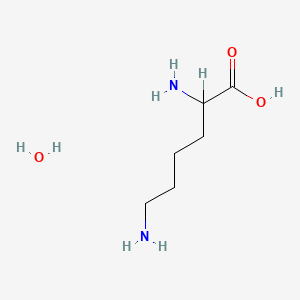 molecular formula C6H16N2O3 B1586232 DL-Lysine monohydrate CAS No. 885701-25-7