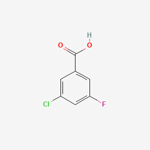 molecular formula C7H4ClFO2 B1586235 3-Chloro-5-fluorobenzoic acid CAS No. 25026-64-6