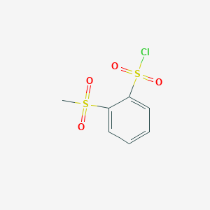 2-(Methylsulfonyl)benzenesulfonyl chloride