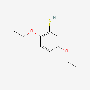 molecular formula C10H14O2S B1586238 2,5-Diethoxythiophenol CAS No. 29236-93-9