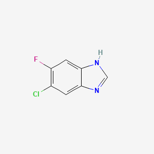 molecular formula C7H4ClFN2 B1586241 6-氯-5-氟苯并咪唑 CAS No. 175135-04-3
