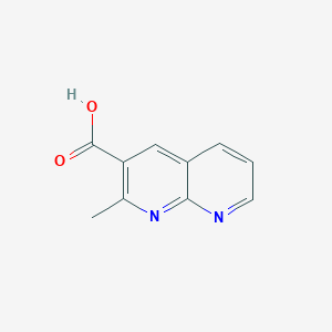 molecular formula C10H8N2O2 B1586246 2-Methyl-1,8-naphthyridine-3-carboxylic acid CAS No. 387350-60-9