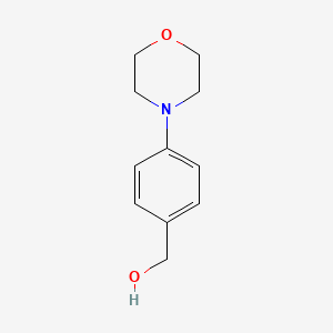 molecular formula C11H15NO2 B1586249 (4-Morpholin-4-yl-phenyl)methanol CAS No. 280556-71-0