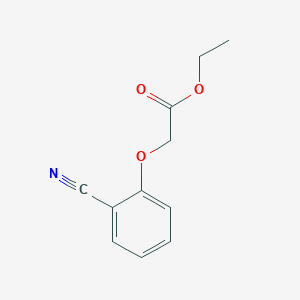 molecular formula C11H11NO3 B1586256 Ethyl 2-(2-cyanophenoxy)acetate CAS No. 39786-34-0